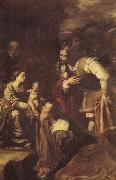 Artemisia gentileschi, The adoracion of the Kings Magicians
